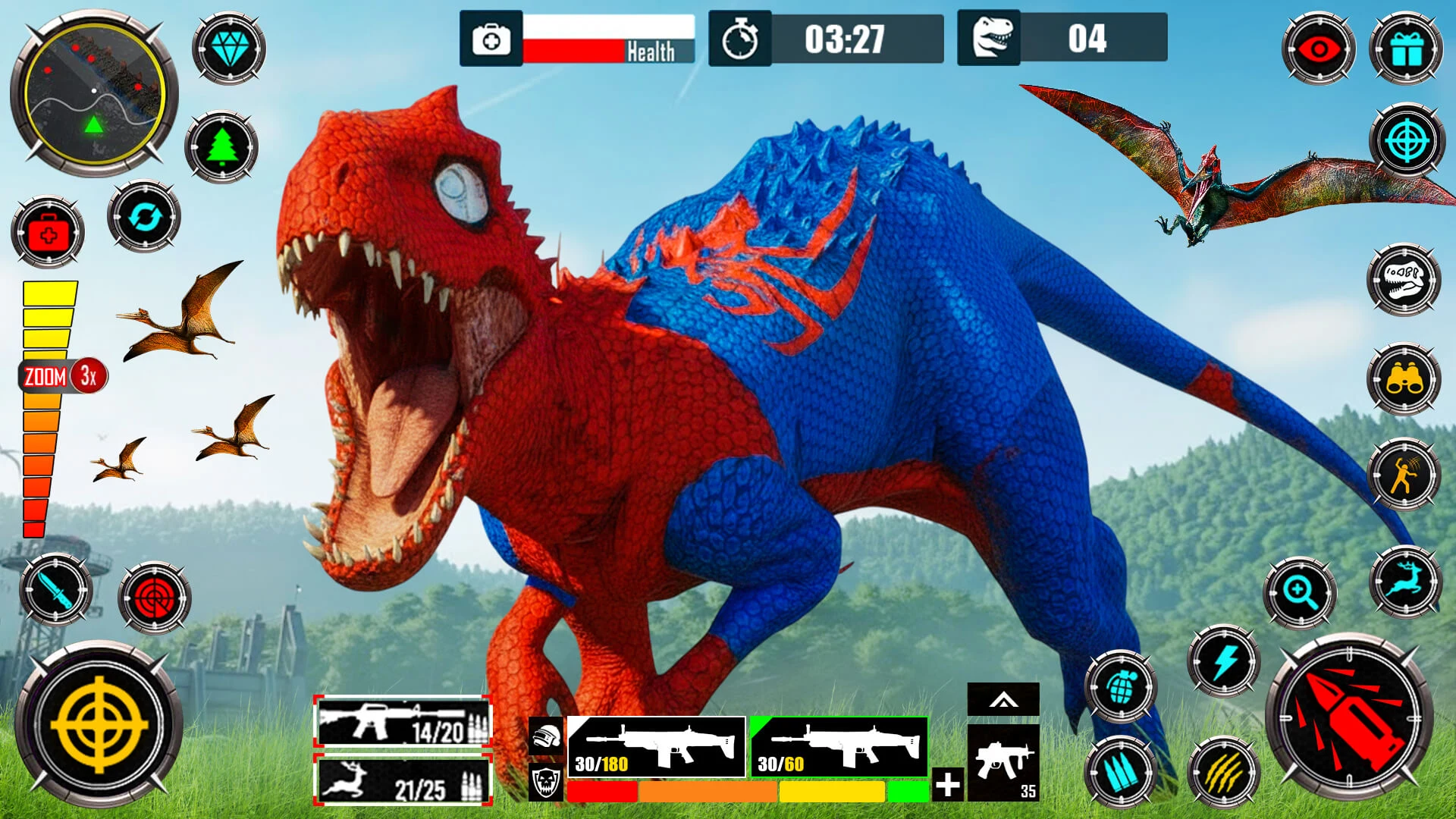 Wild Dinosaur Hunting Gun Game screenshot